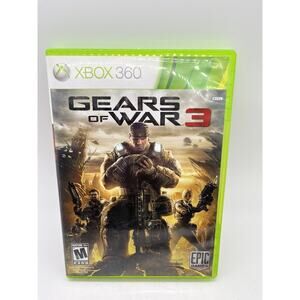 Gears of War 3 (Xbox 360, 2011) Complete - Tested